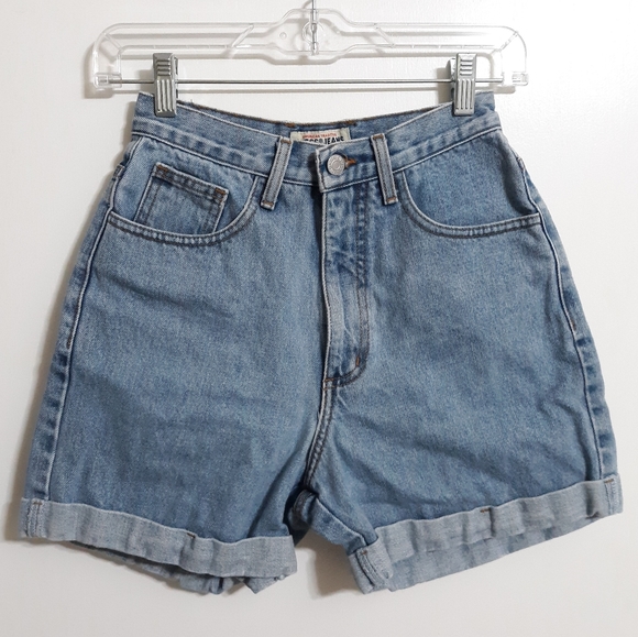 Guess Pants - Vintage Guess jeans triangle logo high rise sz 23